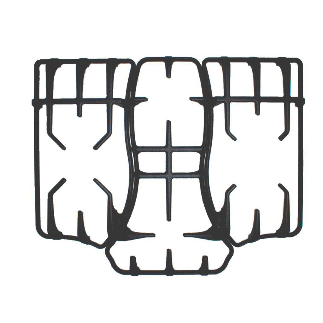 KIT GRIG.GHISA FRANKE 3 PZ. DX/SX/CE - G1510 - immagine 2